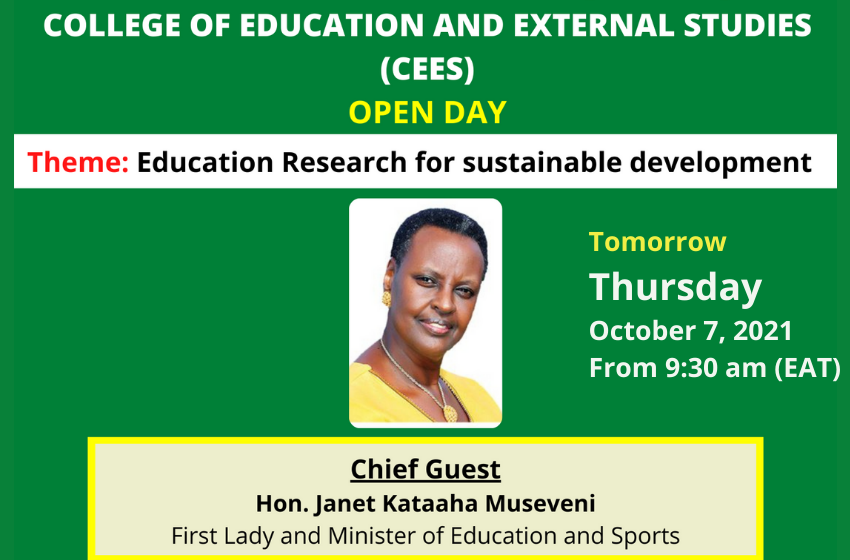  Makerere University Research and Innovations Fund (Mak-RIF) College of Education and External Studies Open Day