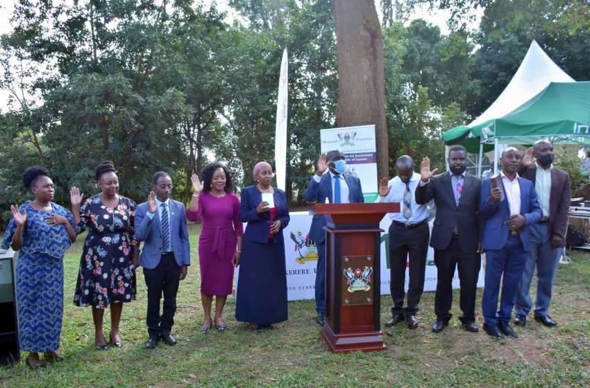  Inauguration of the new Makerere University Research and Innovations Fund (Mak-RIF) new Grants Management Committee Members