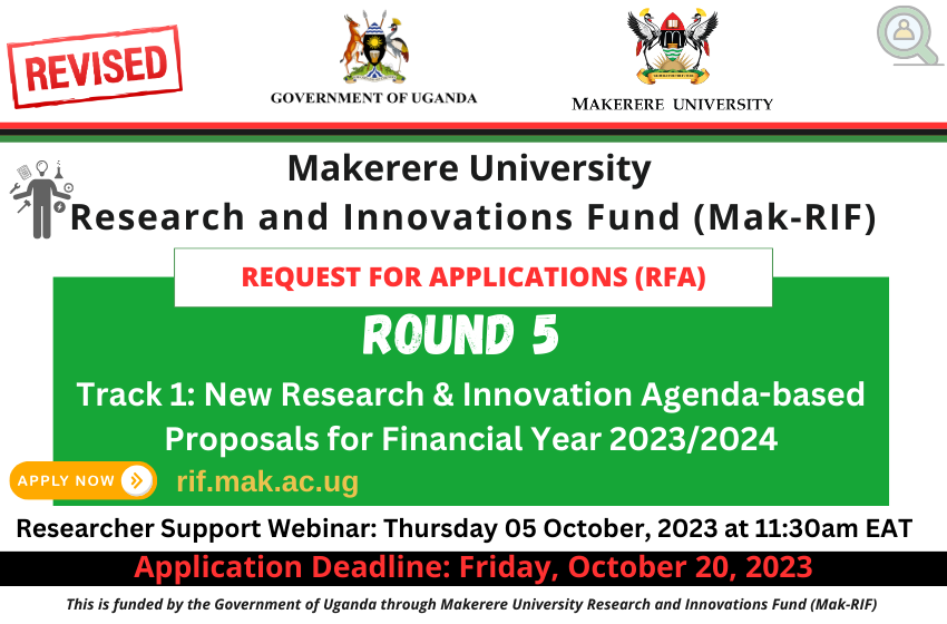 Call for Applications Round 5: FY 2023/24 – Research and