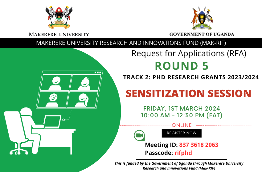  Join the Mak-RIF Round 5 Grant Track 2-Sensitization Session on March 1, 2024